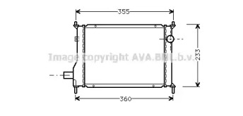 Теплообменник AVA QUALITY COOLING AU2133