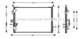 Конденсатор AVA QUALITY COOLING AU5143