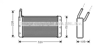 Теплообменник AVA QUALITY COOLING AU6108