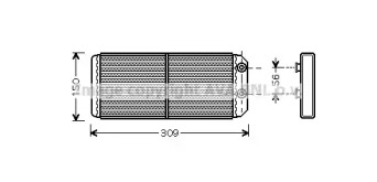 Теплообменник AVA QUALITY COOLING AU6180