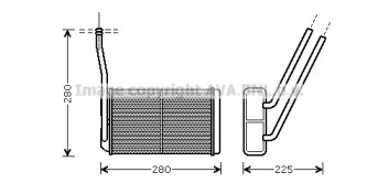 Теплообменник AVA QUALITY COOLING AU6195