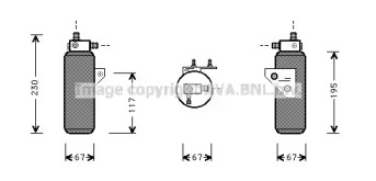 Осушитель AVA QUALITY COOLING AUD144