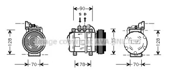 Компрессор AVA QUALITY COOLING AUK018