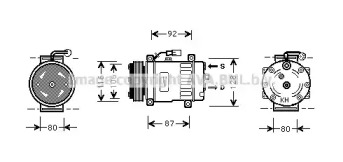 Компрессор AVA QUALITY COOLING AUK030