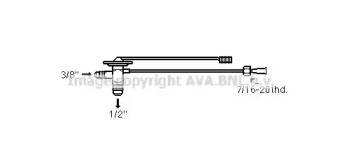 Клапан AVA QUALITY COOLING BW1544