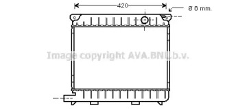 Теплообменник AVA QUALITY COOLING BW2013