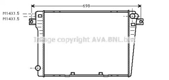 Теплообменник AVA QUALITY COOLING BW2057