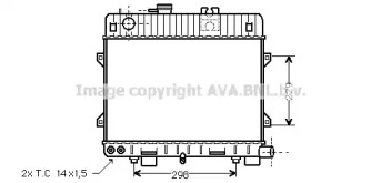 Теплообменник AVA QUALITY COOLING BW2067