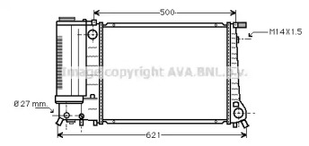 Теплообменник AVA QUALITY COOLING BW2083