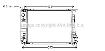 Теплообменник AVA QUALITY COOLING BW2087