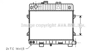 Теплообменник AVA QUALITY COOLING BW2110