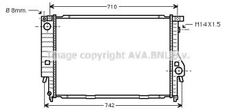 Теплообменник AVA QUALITY COOLING BW2138