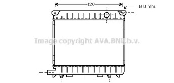 Теплообменник AVA QUALITY COOLING BW2141