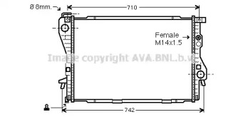 Теплообменник AVA QUALITY COOLING BW2170