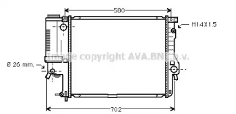 Теплообменник AVA QUALITY COOLING BW2186