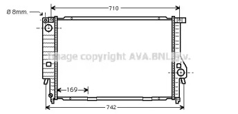 Теплообменник AVA QUALITY COOLING BW2194