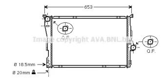 Теплообменник AVA QUALITY COOLING BW2205