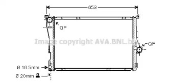 Теплообменник AVA QUALITY COOLING BW2278