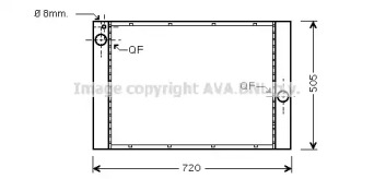 Теплообменник AVA QUALITY COOLING BW2283