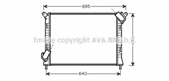 Теплообменник AVA QUALITY COOLING BW2307