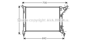 Теплообменник AVA QUALITY COOLING BW2310