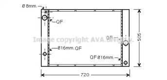 Теплообменник AVA QUALITY COOLING BW2338