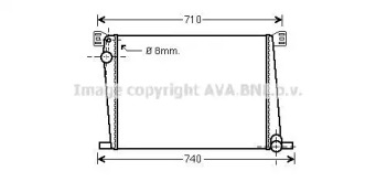 Теплообменник AVA QUALITY COOLING BW2356