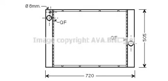 Теплообменник AVA QUALITY COOLING BW2372