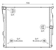 Теплообменник AVA QUALITY COOLING BW2548