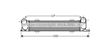 Теплообменник AVA QUALITY COOLING BW4538