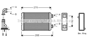 Теплообменник AVA QUALITY COOLING BW6173