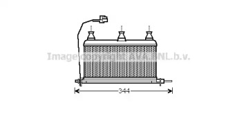 Теплообменник AVA QUALITY COOLING BW6352