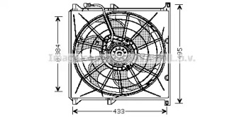 Вентилятор AVA QUALITY COOLING BW7503