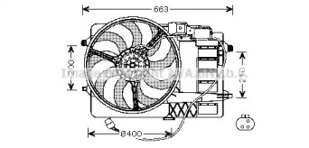 Вентилятор AVA QUALITY COOLING BW7516