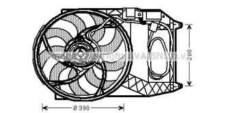 Вентилятор AVA QUALITY COOLING BW7524