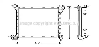 Теплообменник AVA QUALITY COOLING BWA2263