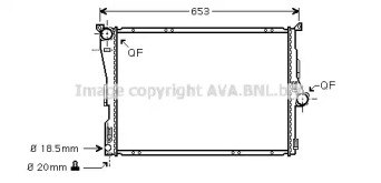 Теплообменник AVA QUALITY COOLING BWA2291