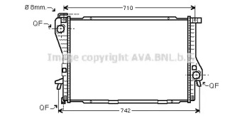 Теплообменник AVA QUALITY COOLING BWA2301