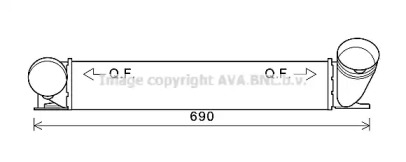 Теплообменник AVA QUALITY COOLING BWA4482