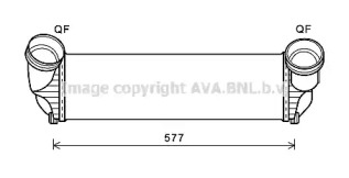 Теплообменник AVA QUALITY COOLING BWA4543