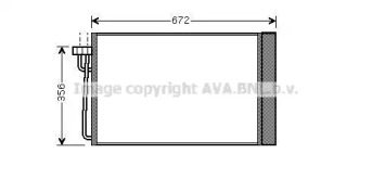 Конденсатор AVA QUALITY COOLING BWA5267D