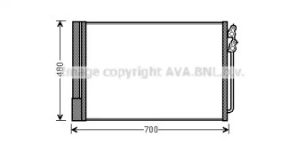 Конденсатор AVA QUALITY COOLING BWA5370D