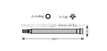 Осушитель AVA QUALITY COOLING BWD312