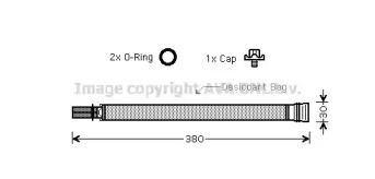 Осушитель AVA QUALITY COOLING BWD313