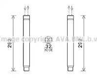 Осушитель AVA QUALITY COOLING BWD445