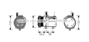 Компрессор AVA QUALITY COOLING BWK059