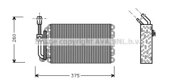 Испаритель AVA QUALITY COOLING BWV002