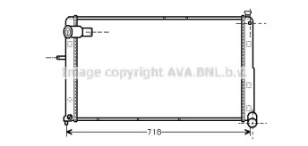 Теплообменник AVA QUALITY COOLING CN2074