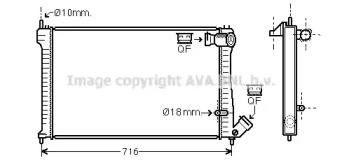 Теплообменник AVA QUALITY COOLING CN2102