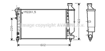 Теплообменник AVA QUALITY COOLING CN2116